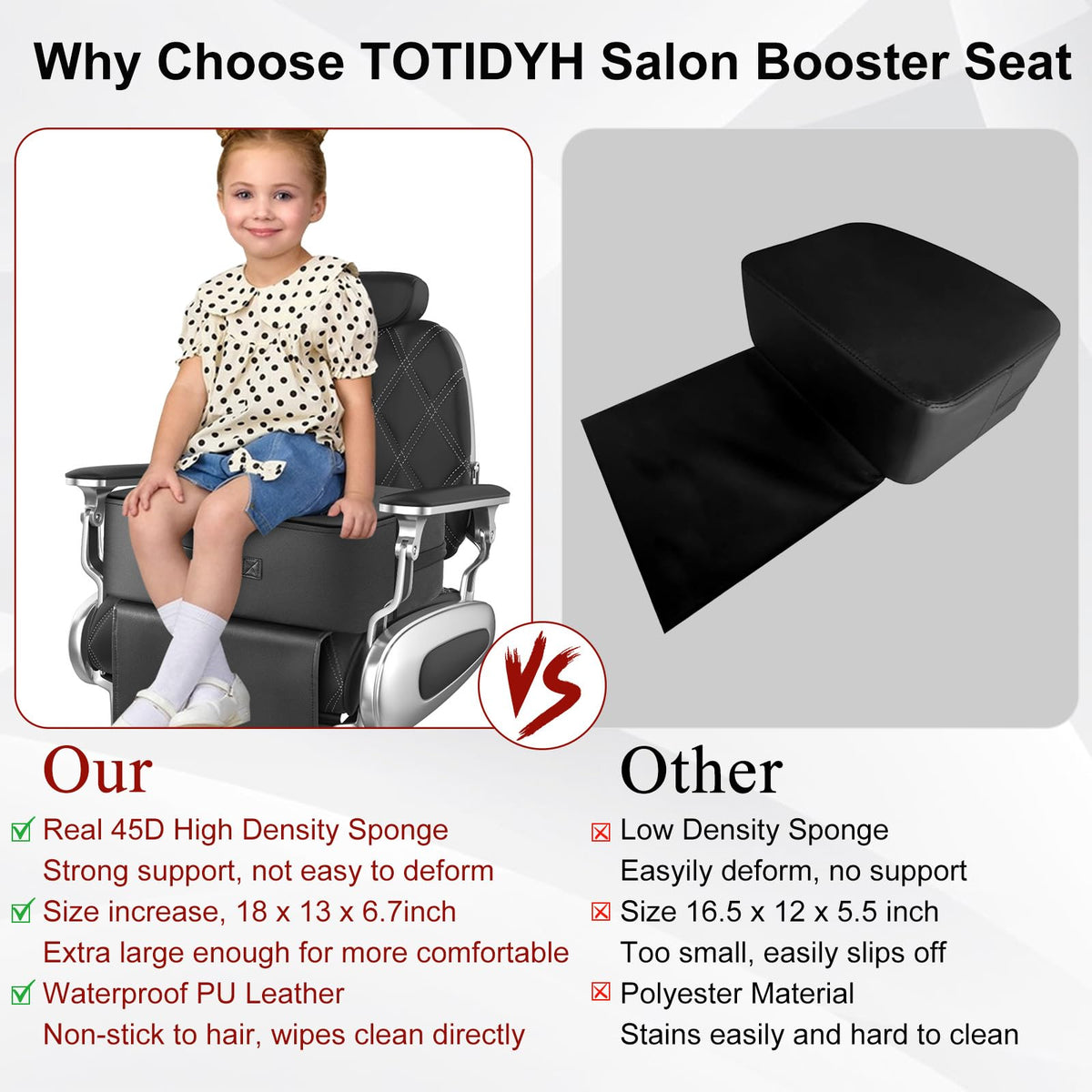 Kids Barber Chair Cushion X65947