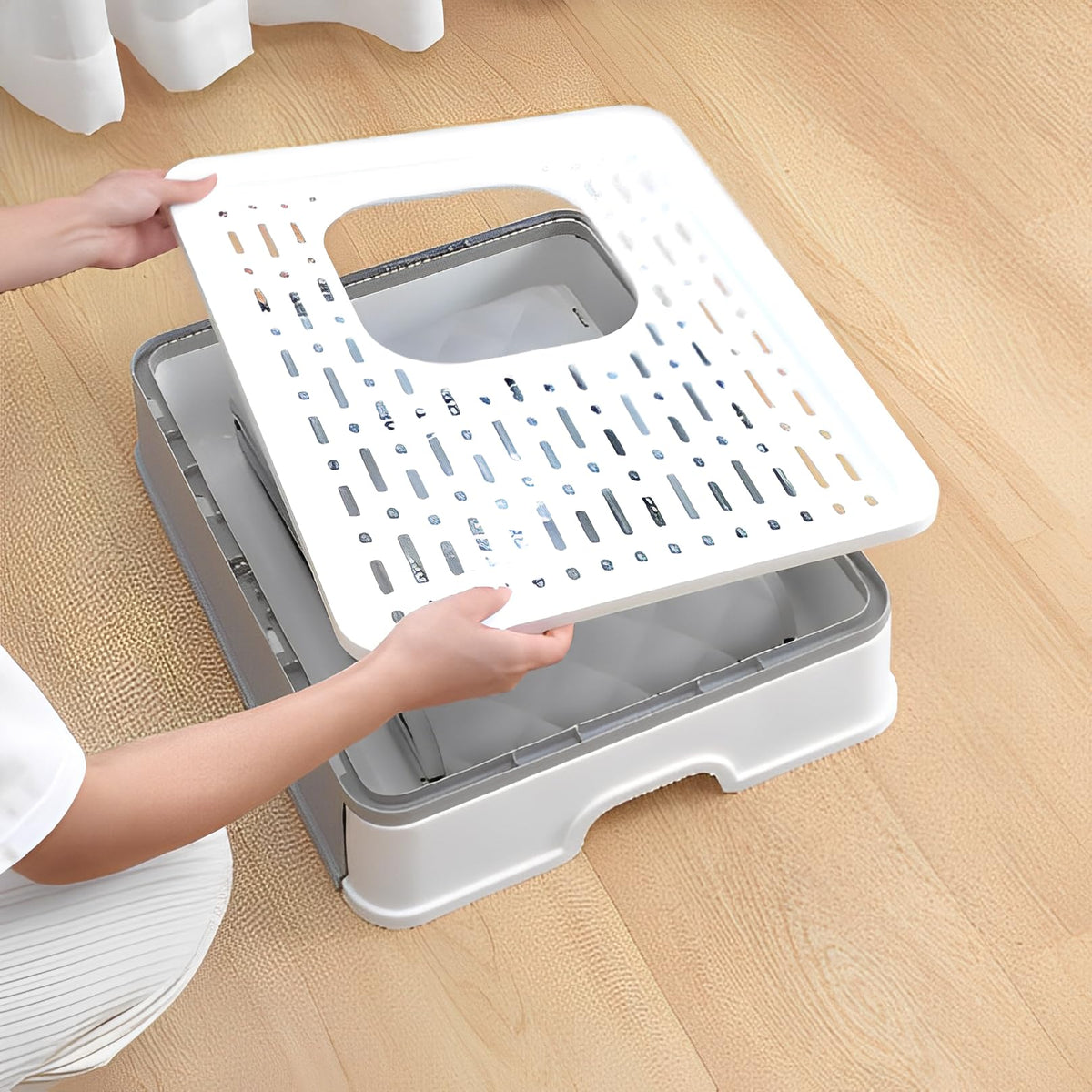 Foldable Cat Litter Box U562