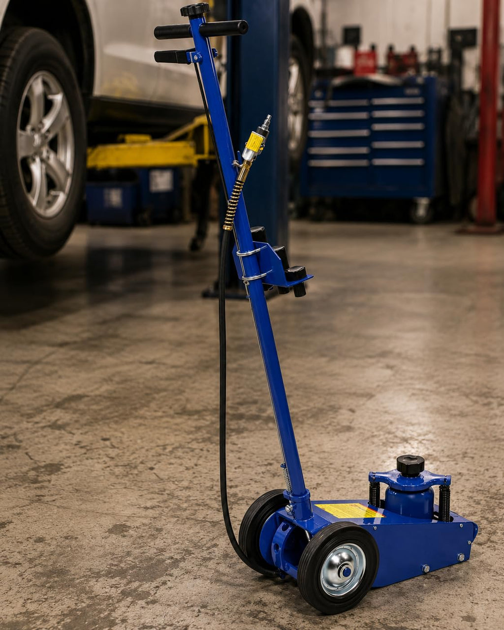 22 Ton Hydraulic Floor Jack with Extension Saddle Set J22936