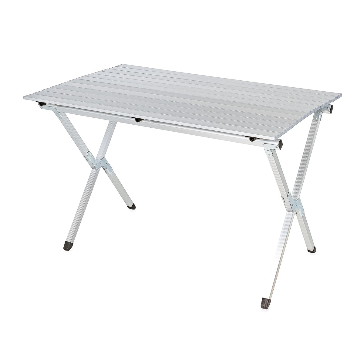 Aluminum Roll-Up Table with Carrying Bag, Seats 4-6 J4473