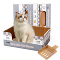 3-Pack Disposable Cat Litter Box with Scoop S6544