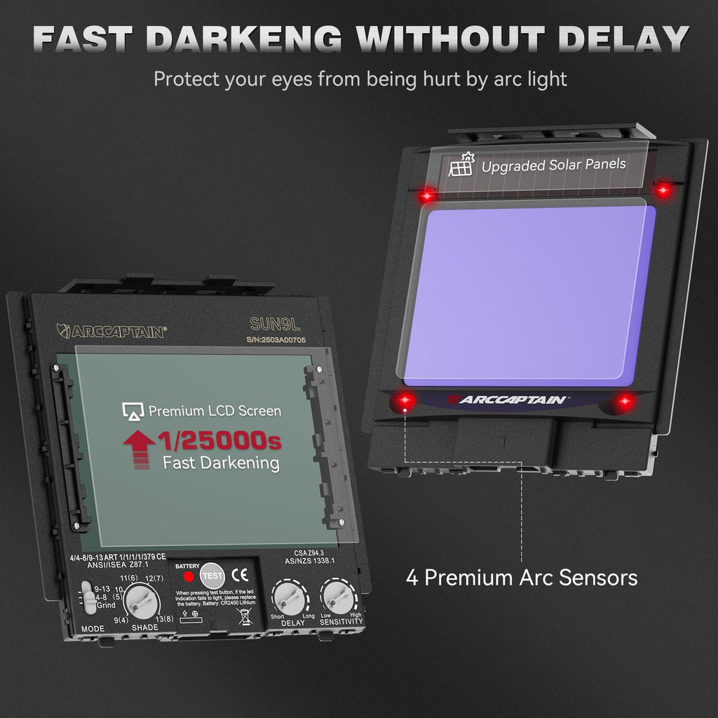Auto Darkening Welding Helmet E56084