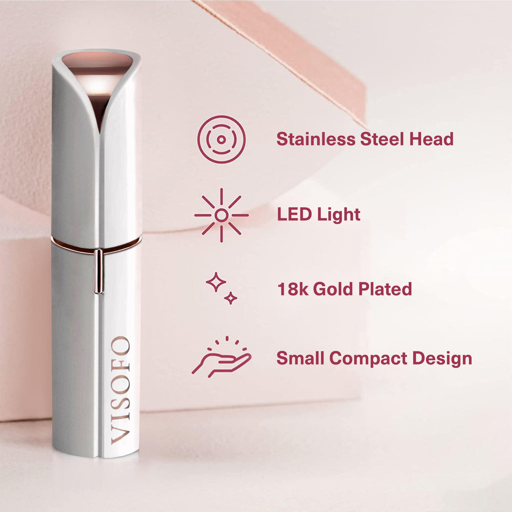 Electric Facial Hair Removal Razor Dermaplaning Trimmer G98468