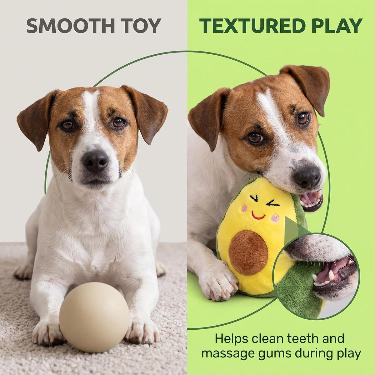 Yellow Soft Plush Avocado Dog Chew Toy O989