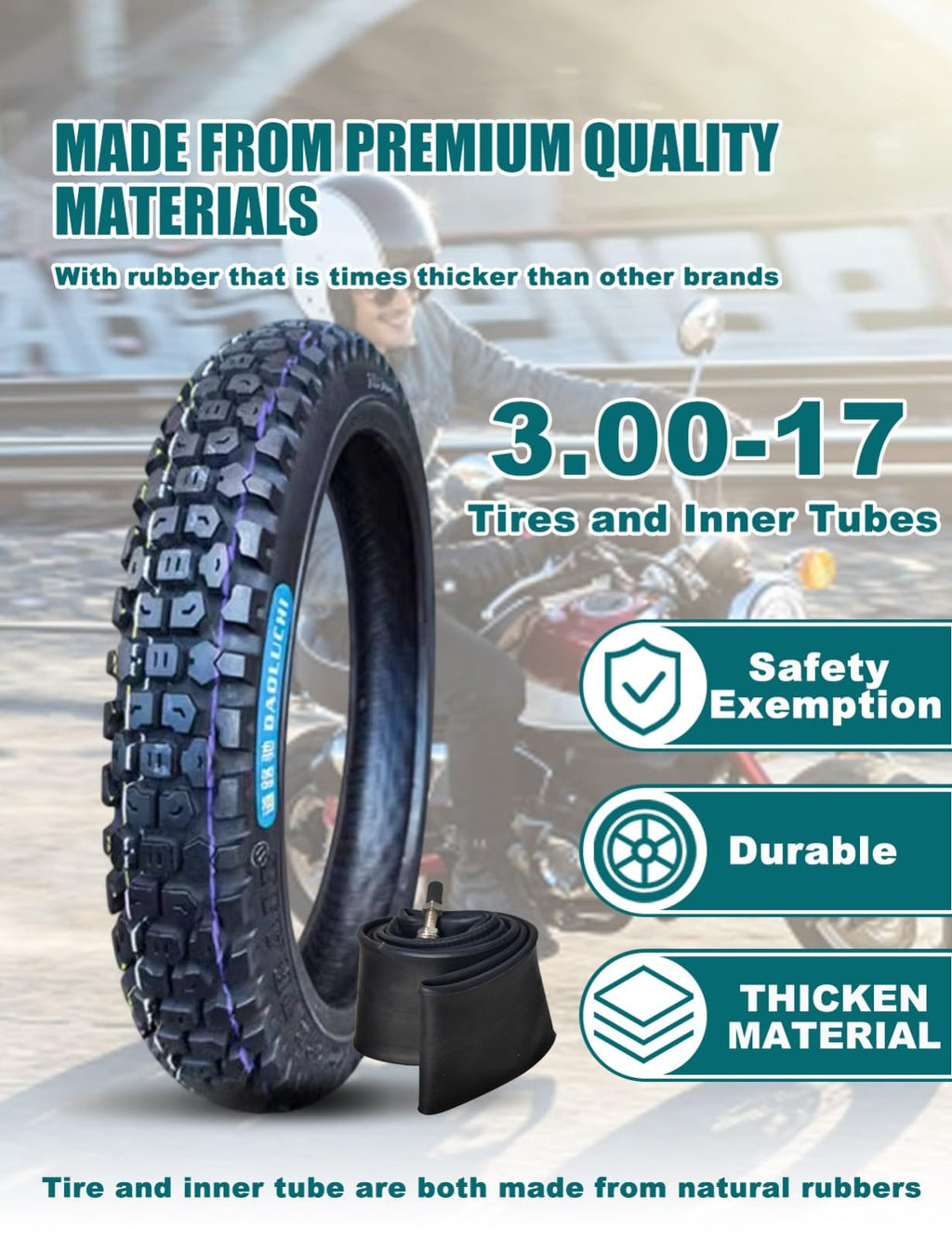 3.00-17 Scooter Tire K434766