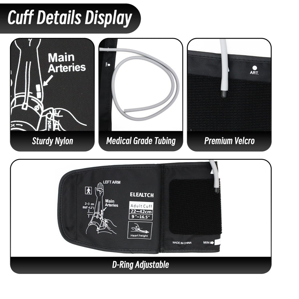 Large Blood Pressure Cuff 9"-16.5" Y4355