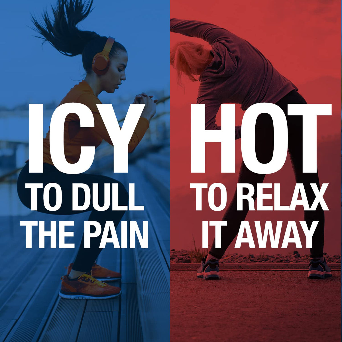 Pain Relief Dry Spray 4 oz with Menthol & Camphor Pack of 2 O81019