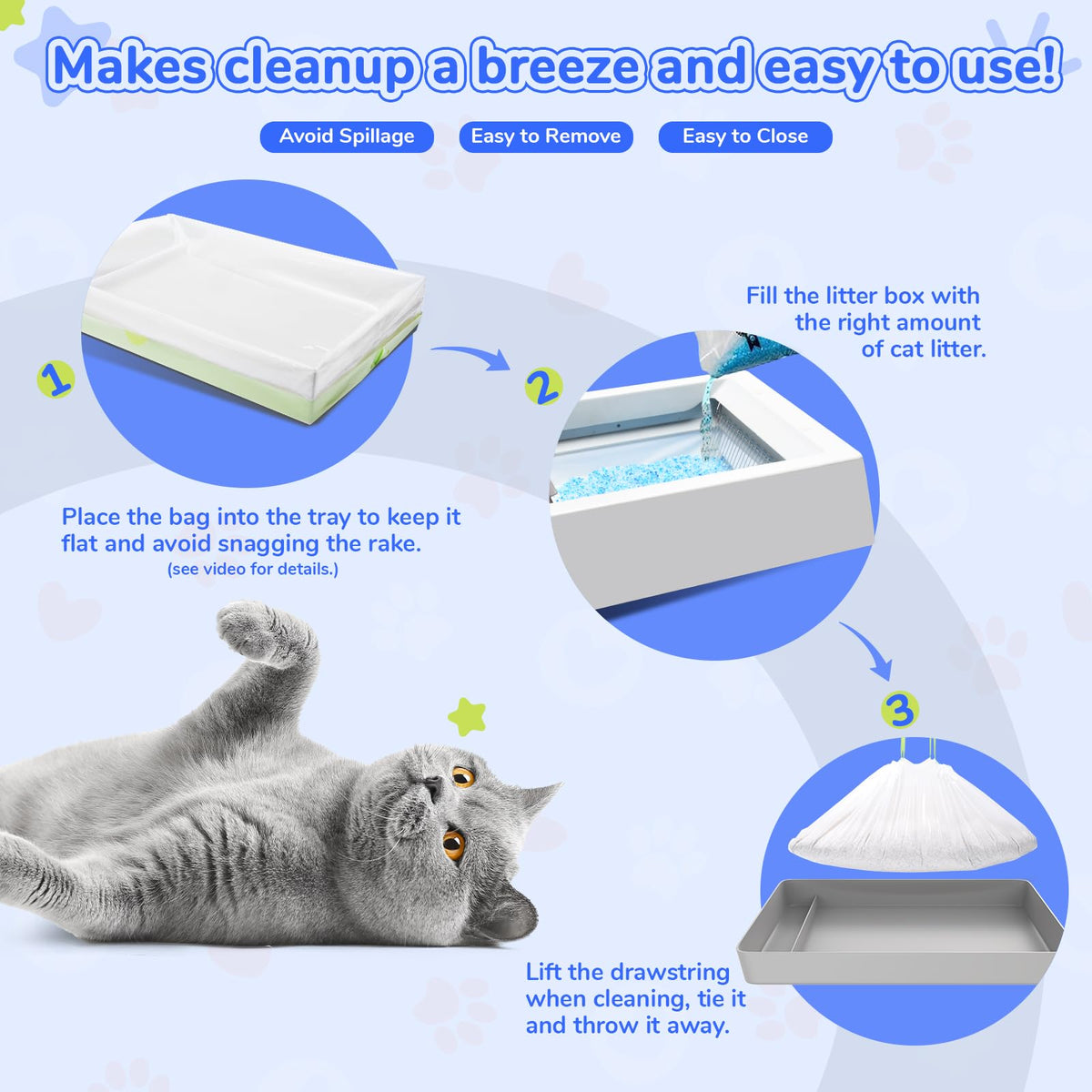 Cat Litter Liners 15 Count B59032