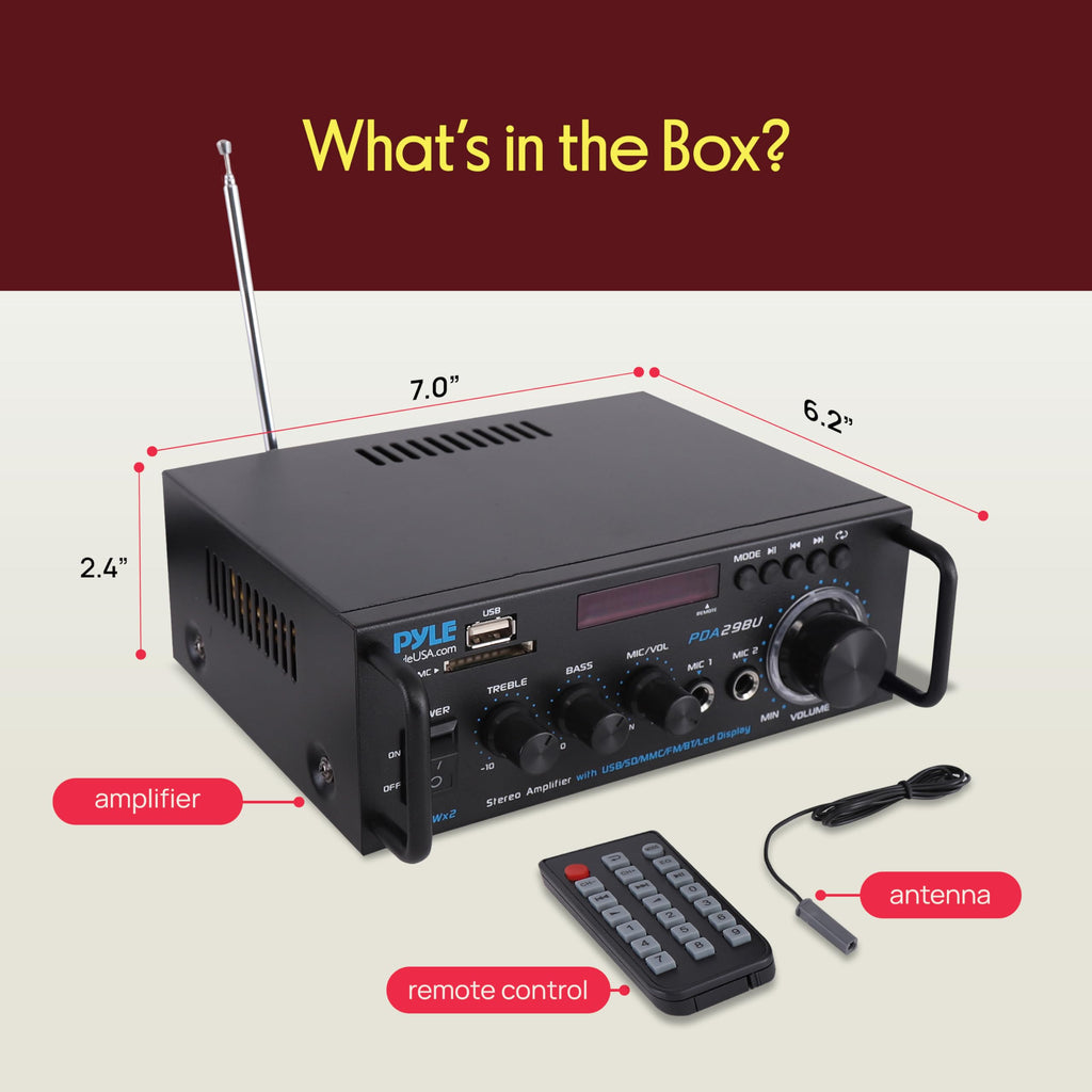 200W Bluetooth Compact Power Amplifier R49956
