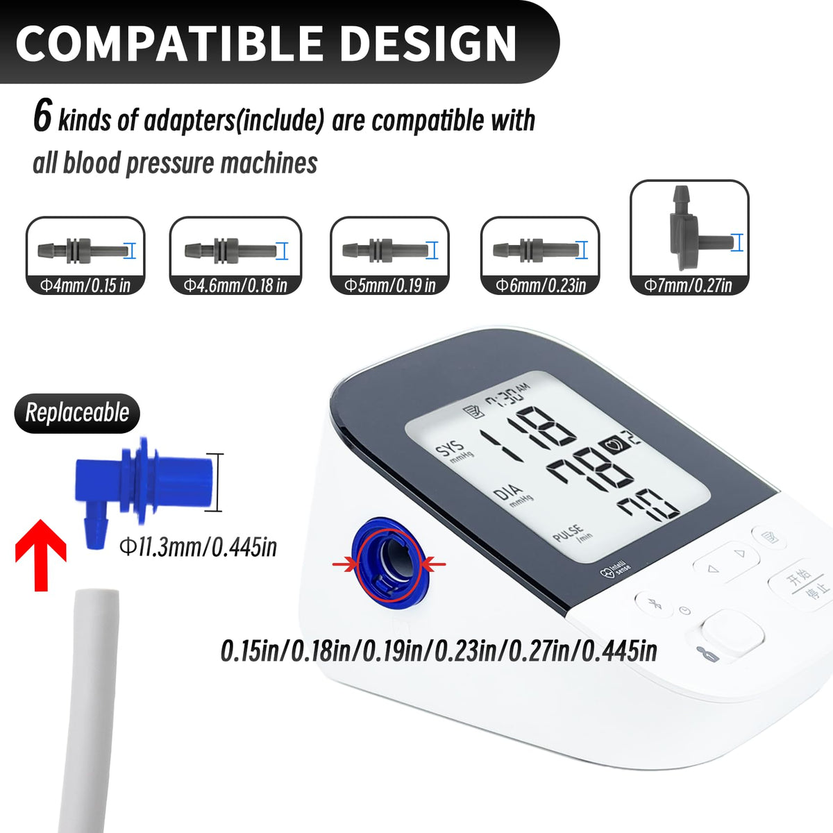 Large Blood Pressure Cuff 9"-16.5" Y4355