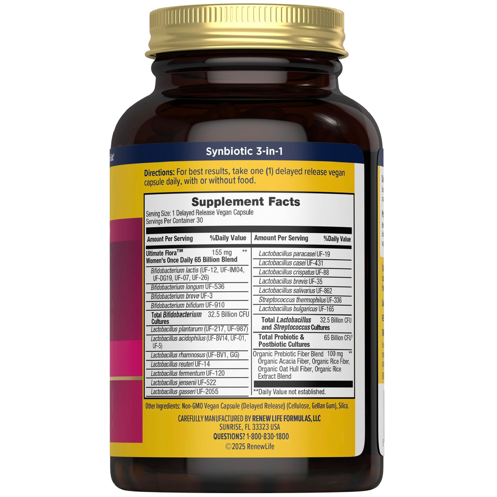 Womens Probiotic 65 Billion CFU B6344