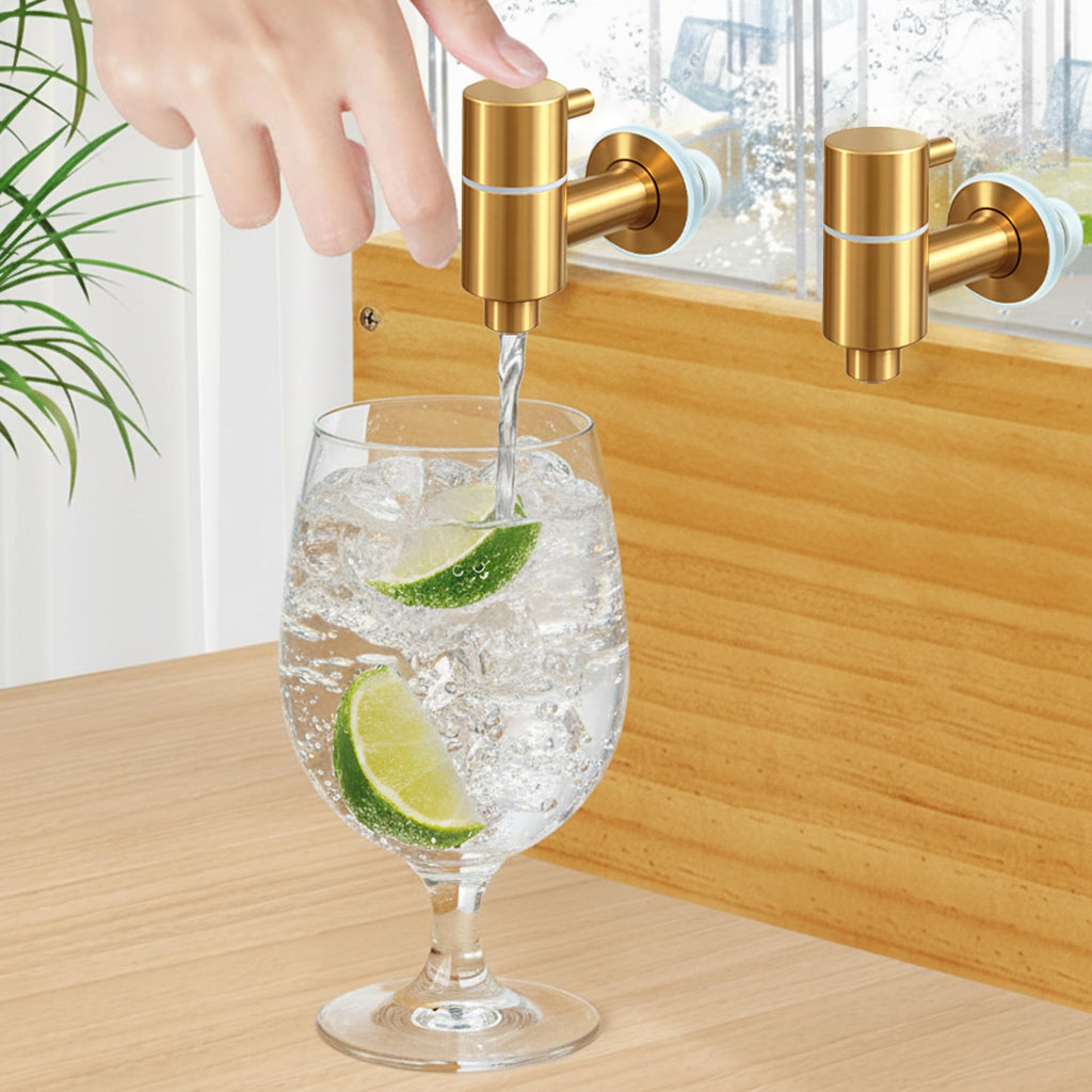 2 Pack 2 Gallon Drink Dispenser with Stand and Ice Core F938447