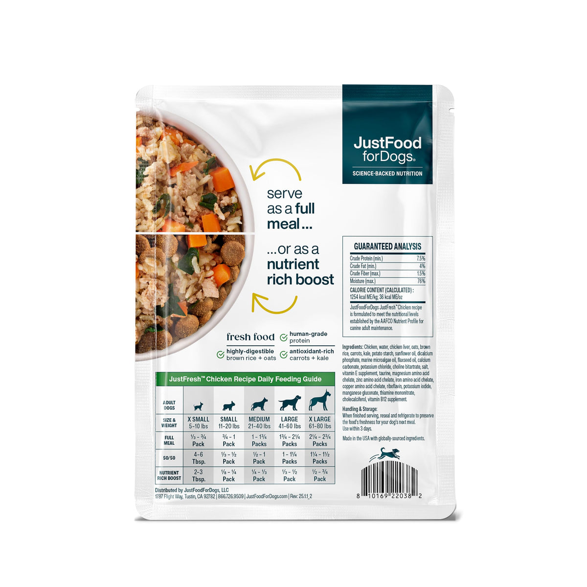 Chicken Wet Dog Food 7 Pack T3048