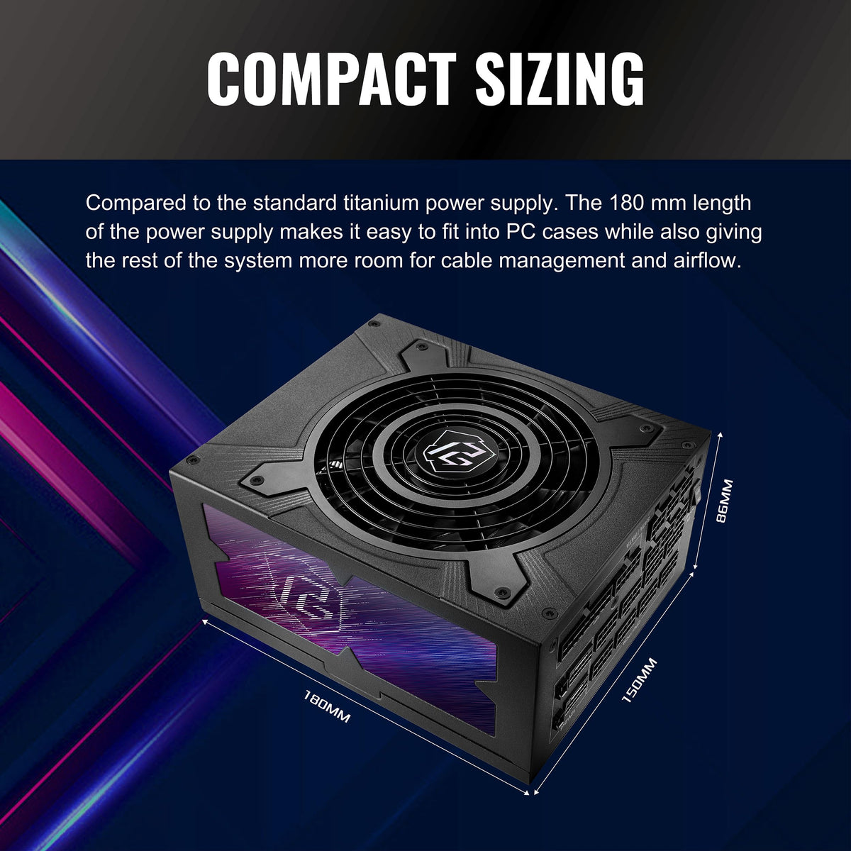 1600W Fully Modular ATX 3.1 Power Supply H4235