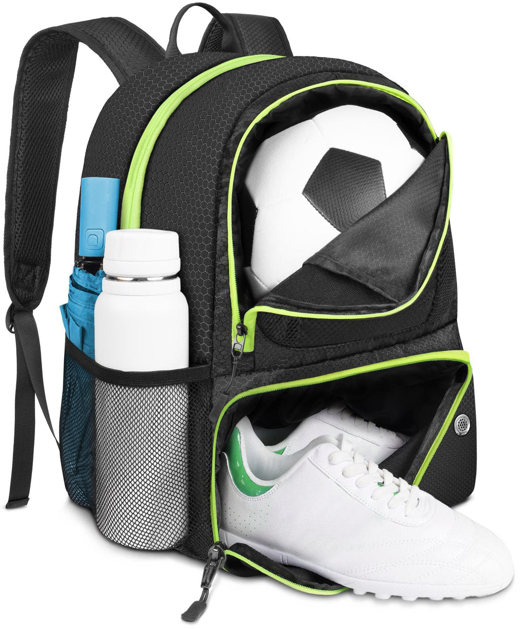 Soccer Backpack with Ball Holder and Shoe Compartment E6702