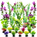 Artificial Aquarium Plants Green Plastic Fish Tank Decorations Y732067