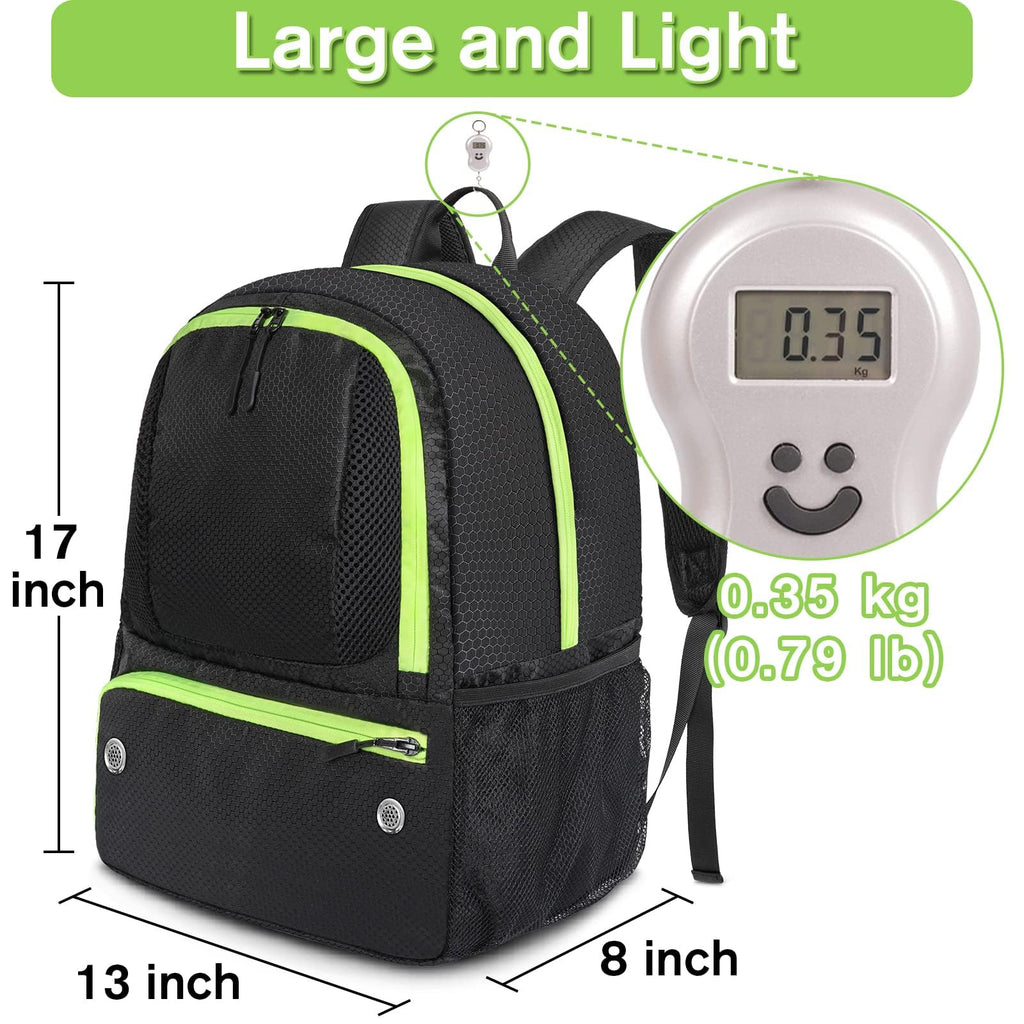 Soccer Backpack with Ball Holder and Shoe Compartment E6702