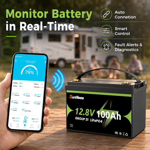 12V 100Ah LiFePO4 Battery Group 31 S959727
