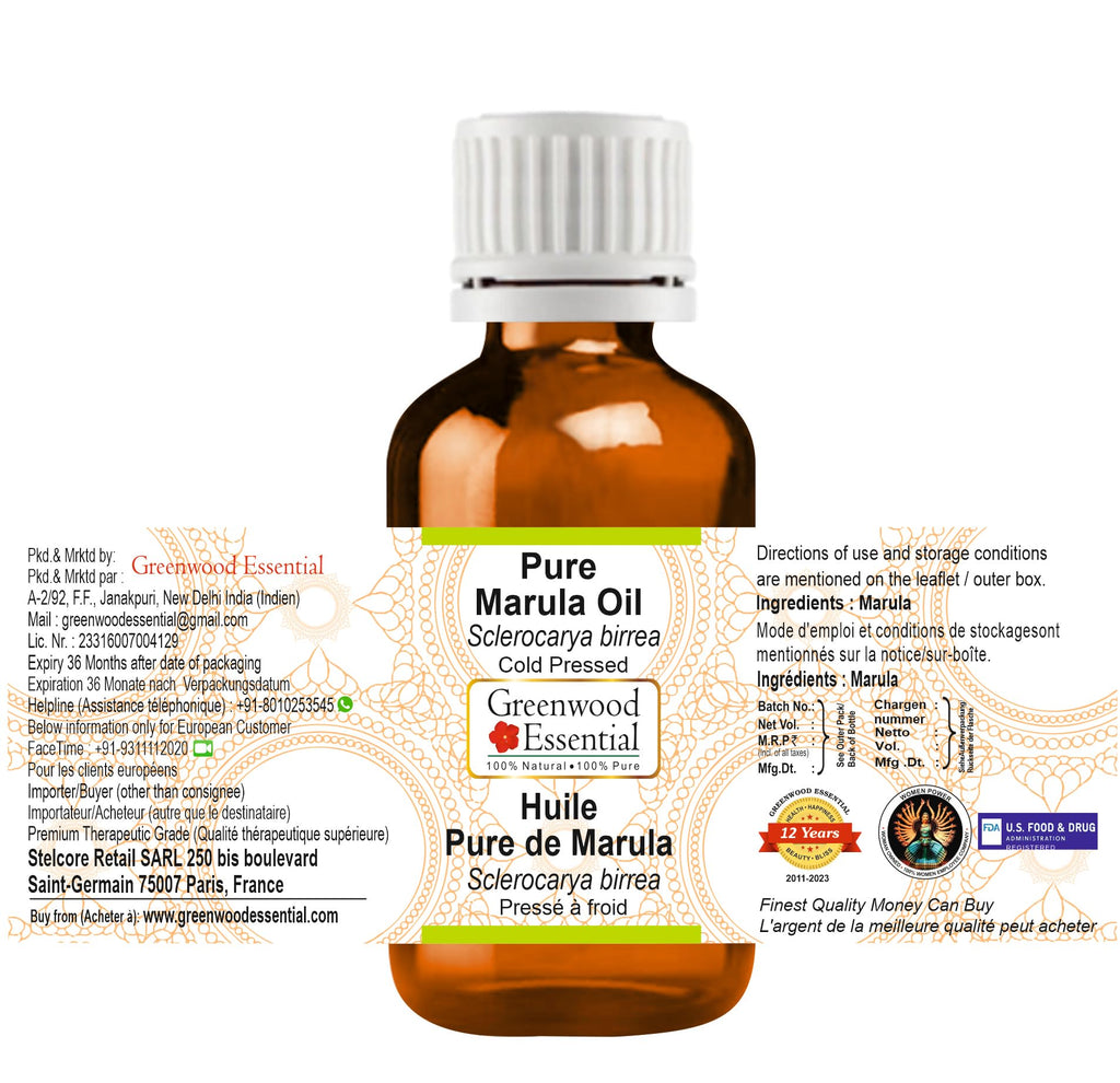Pure Marula Oil Cold Pressed 30ml N936872