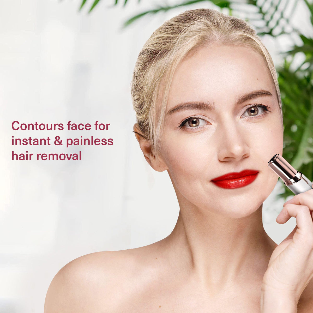 Electric Facial Hair Removal Razor Dermaplaning Trimmer G98468