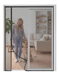 Magnetic Screen Door 72 x 80 Inch Fiberglass Mesh R124793