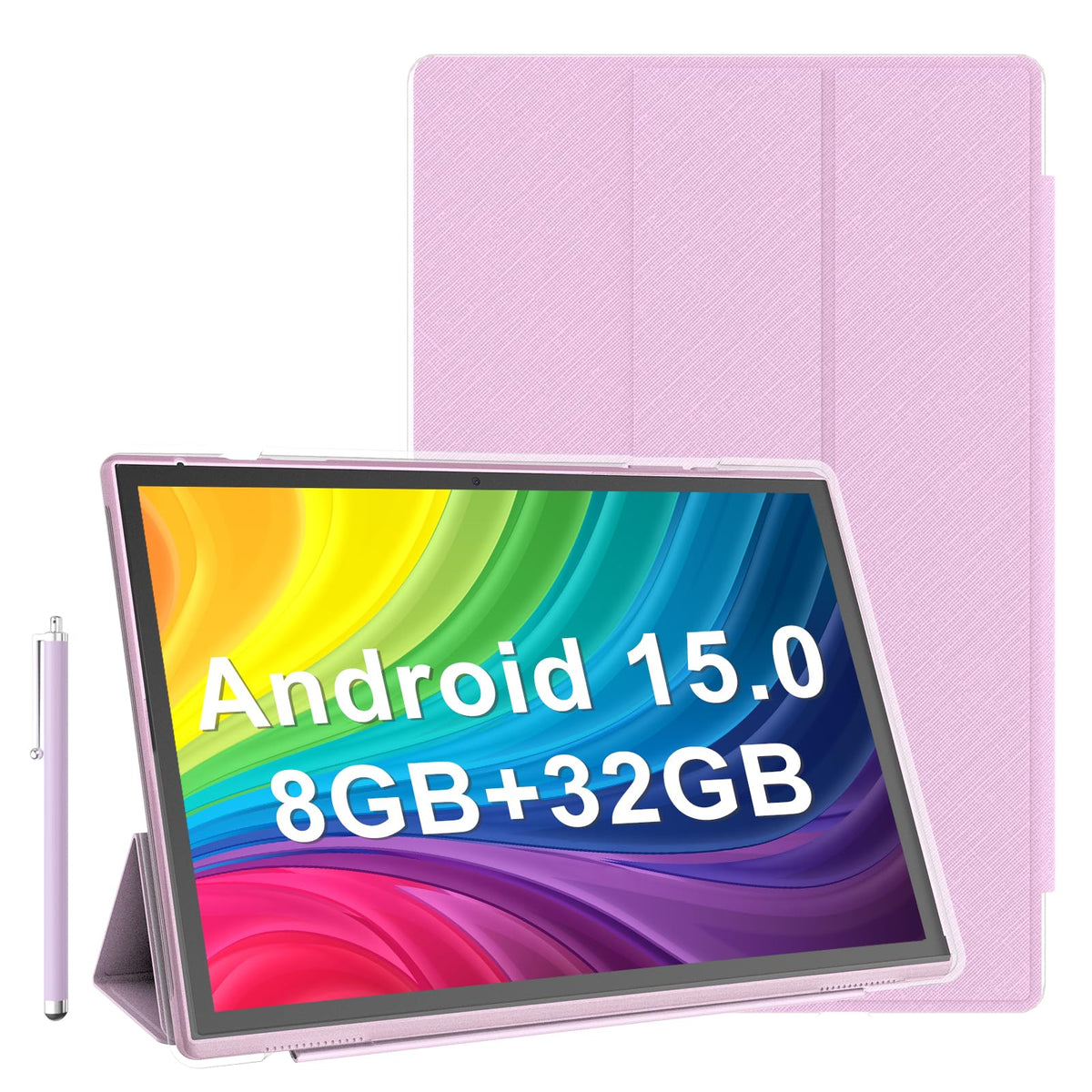 10 Inch Android Tablet with Case Stylus 8GB RAM 32GB ROM I2597