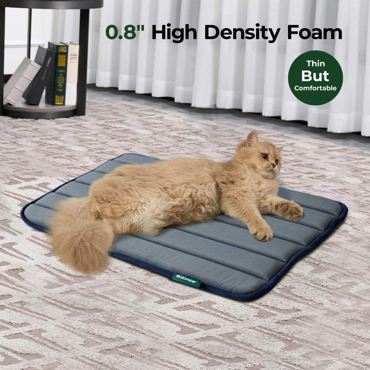 Washable Water-Resistant Dog Crate Pad K500766