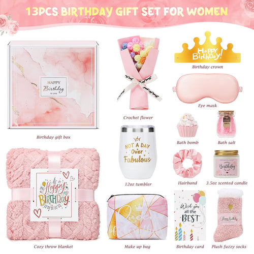 13 Pc Rose Spa Gift Set H75122