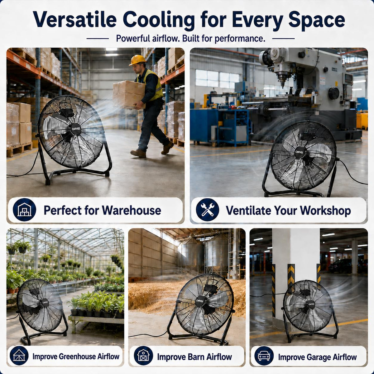 20'' Industrial Floor Fan P45864