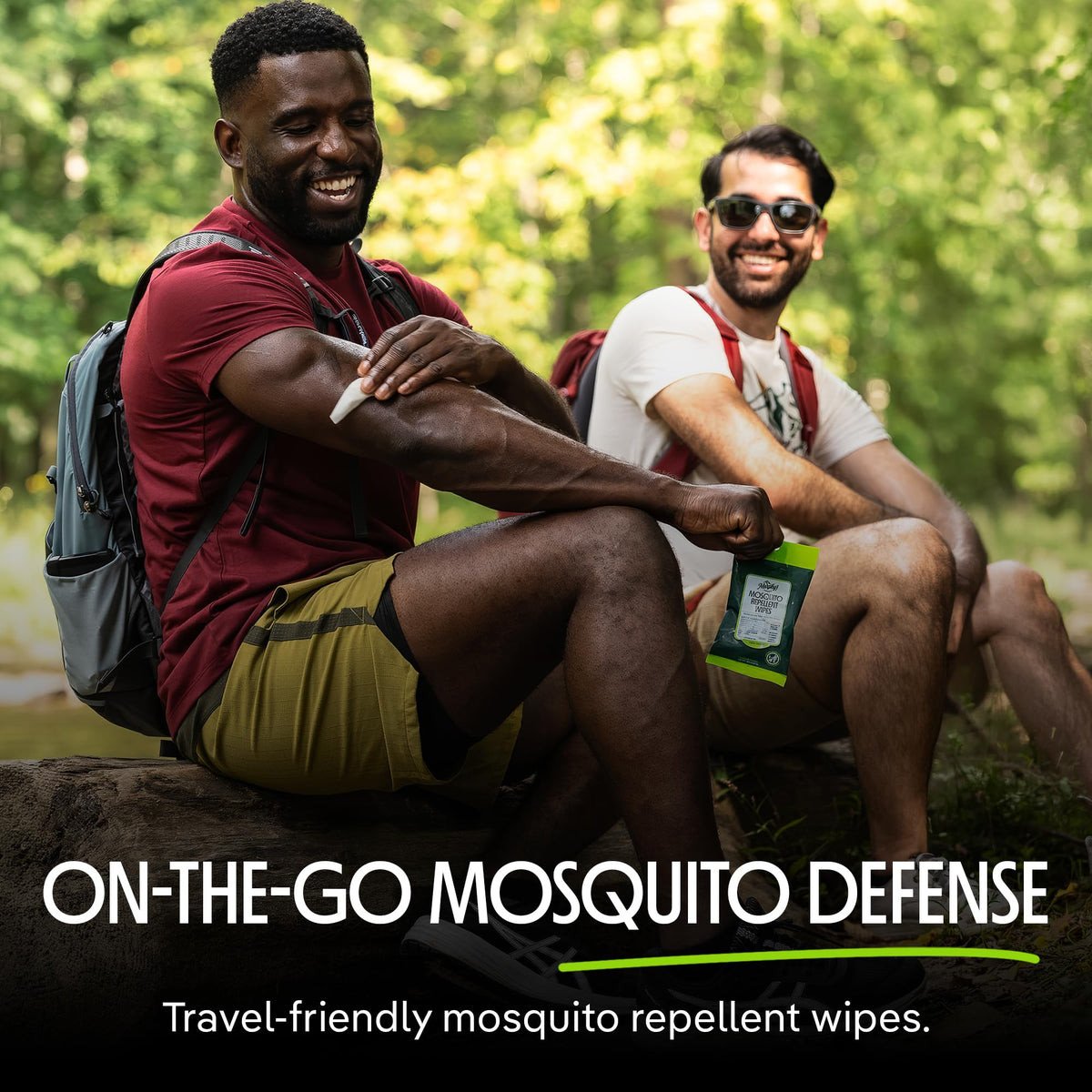 Plant-Based Mosquito Repellent Wipes 10 Count Pack of 3 K91537