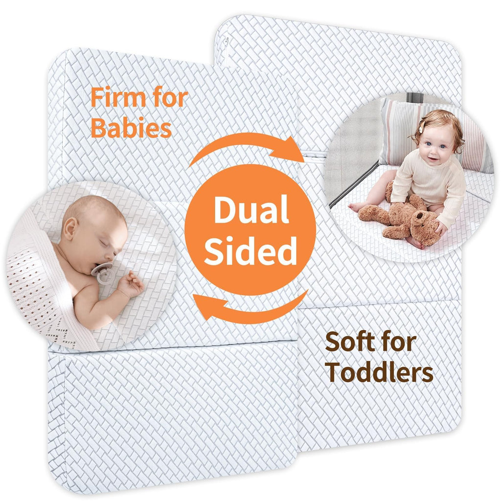 Pack N Play Mattress Trifold Memory Foam O60454