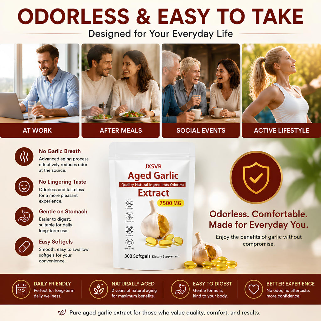 Odorless Aged Garlic Extract 300 Softgels J449281