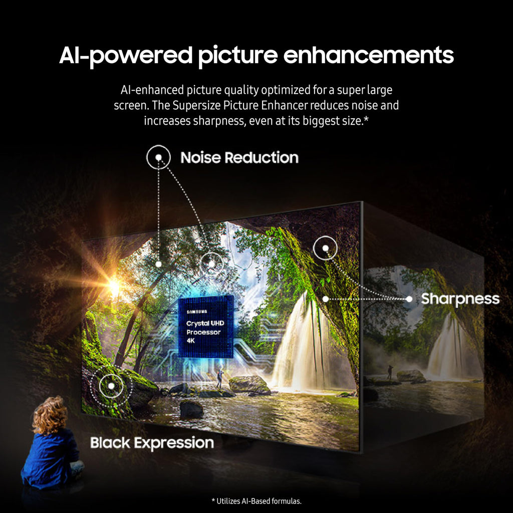 98-Inch 4K Crystal UHD Smart TV O9727