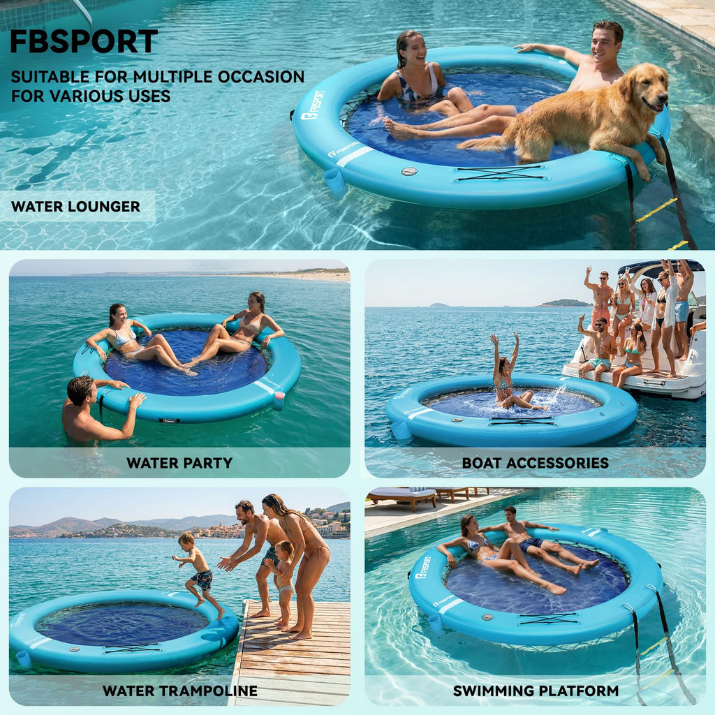 Inflatable Water Hammock Floating Ring R987605