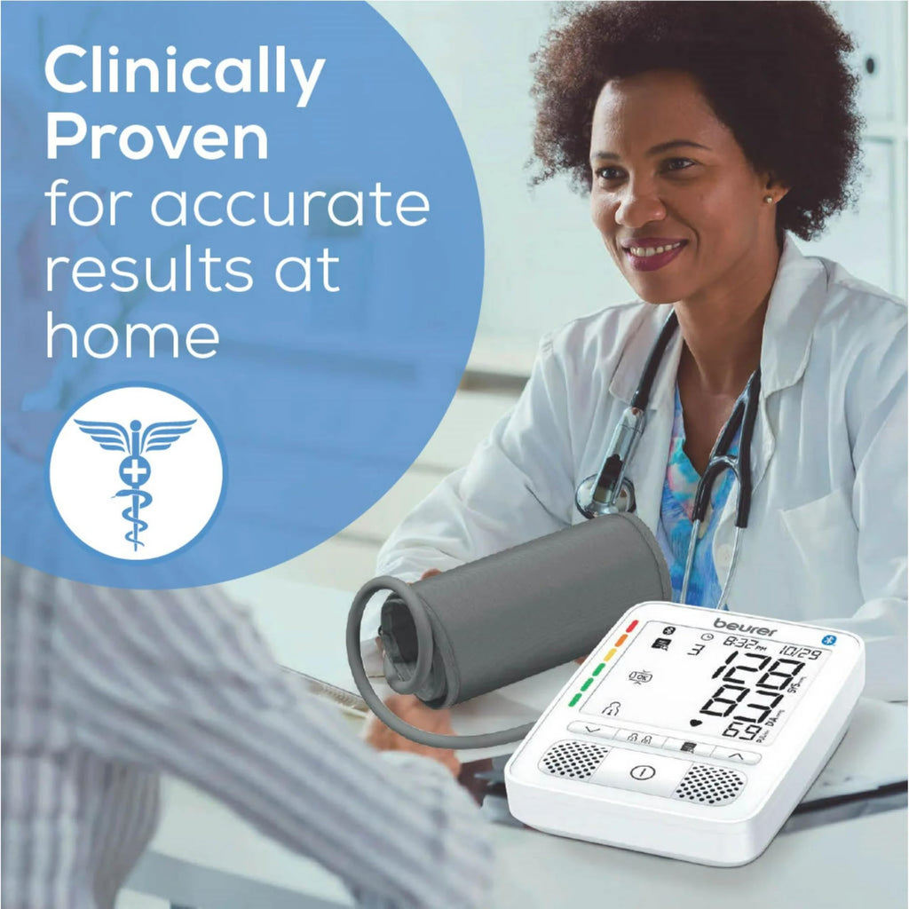 Upper Arm Blood Pressure Monitor with Bluetooth and Talking Function W987066