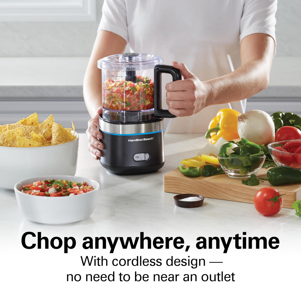 Cordless Mini Food Processor & Vegetable Chopper Z688