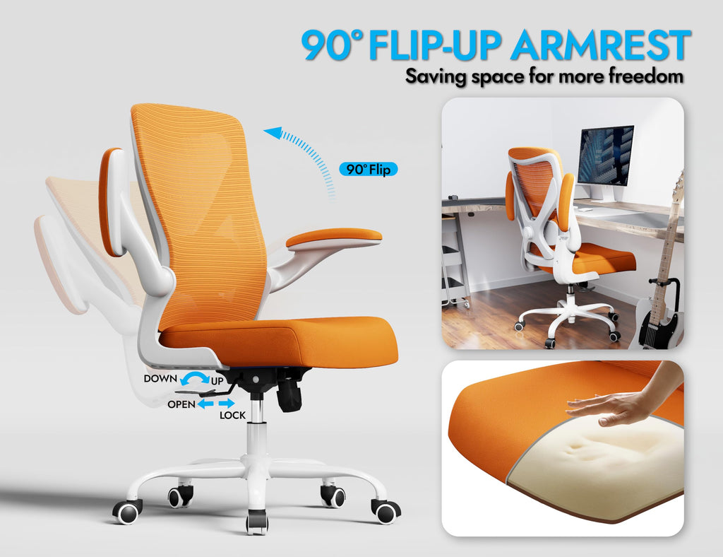 Mesh Ergonomic Office Chair with Lumbar U94202