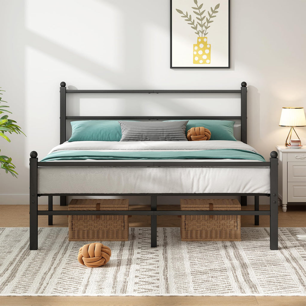 Black Full Size Bed Frame X76469