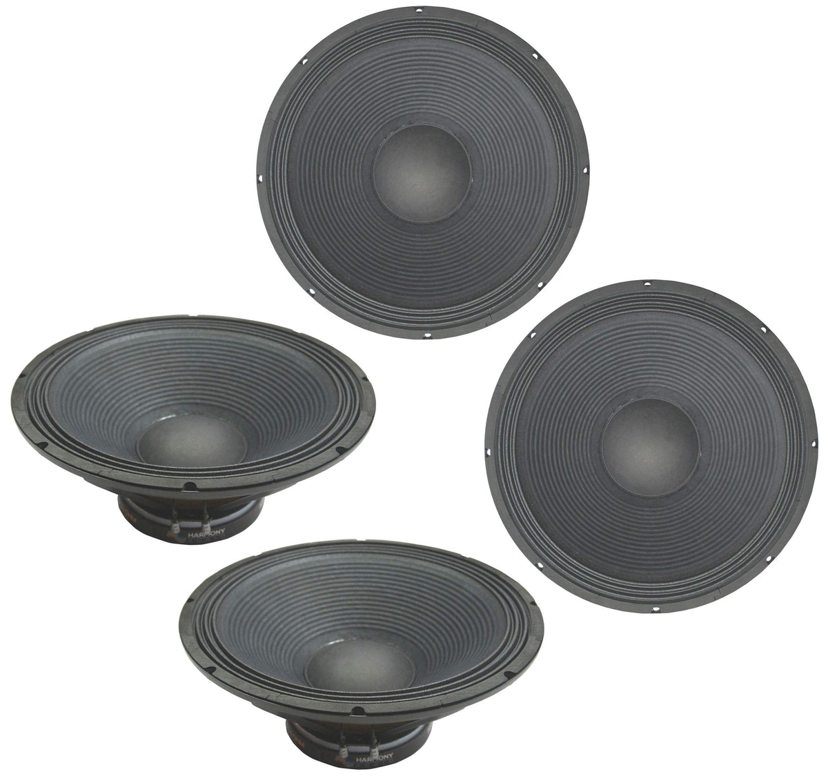 18" 1600W 16 Ohm Subwoofer 4 Pack F769135