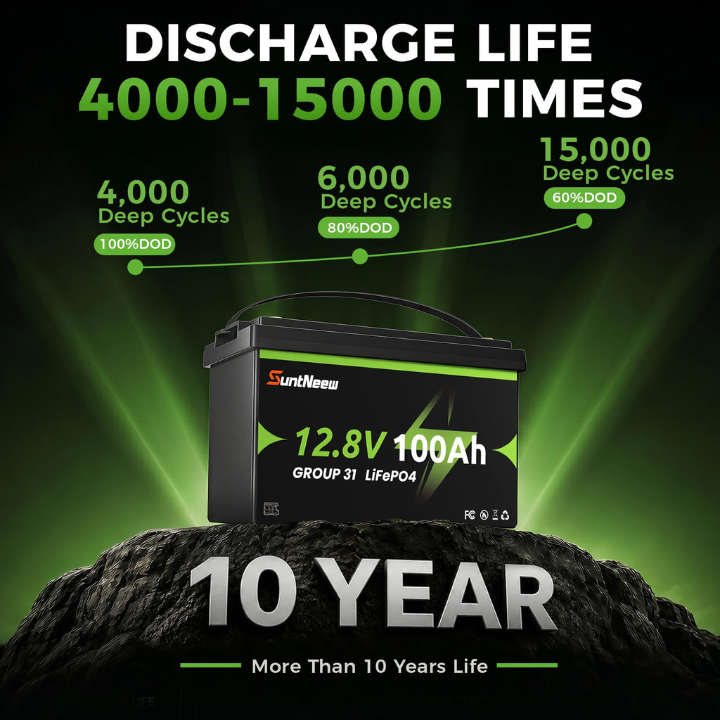 12V 100Ah LiFePO4 Battery Group 31 S959727