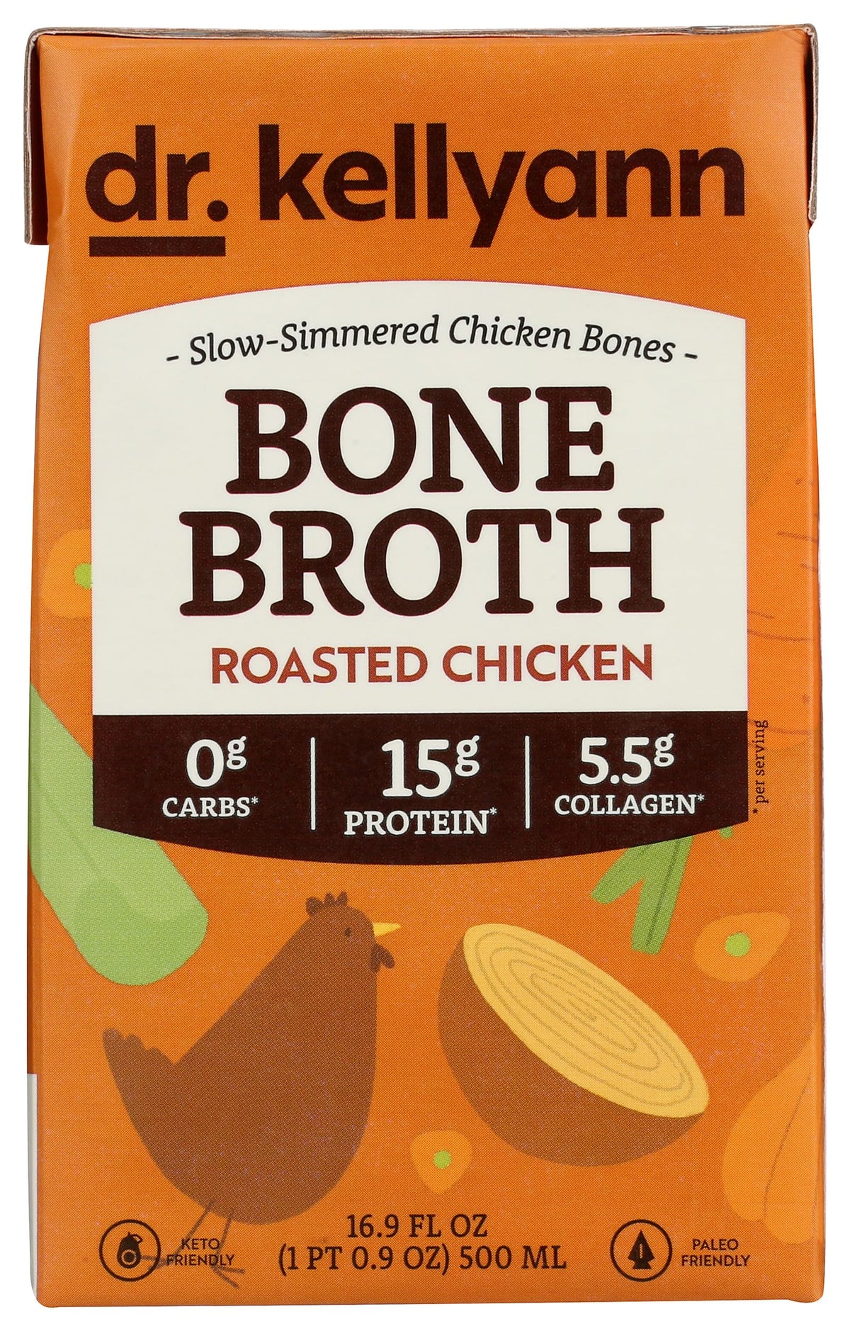 Bone Broth Chicken Roasted 16.9 Ounce K959