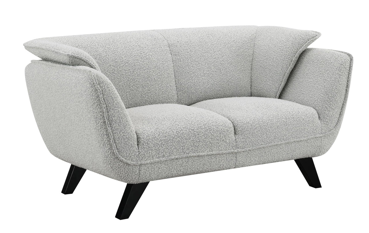 Light Gray Upholstered Loveseat W395958