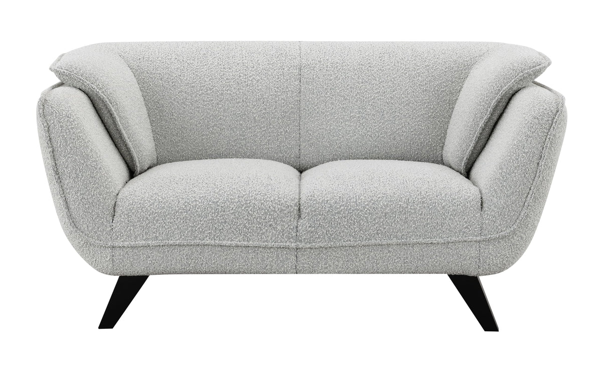 Light Gray Upholstered Loveseat W395958