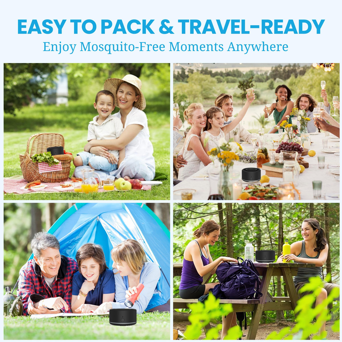 Portable Rechargeable Mosquito Repellent Device D9181