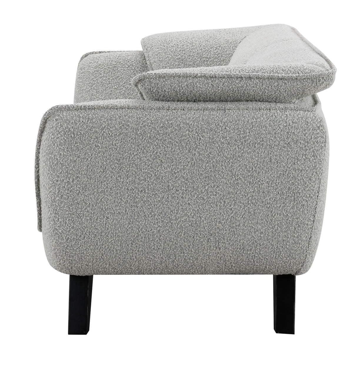 Light Gray Upholstered Loveseat W395958