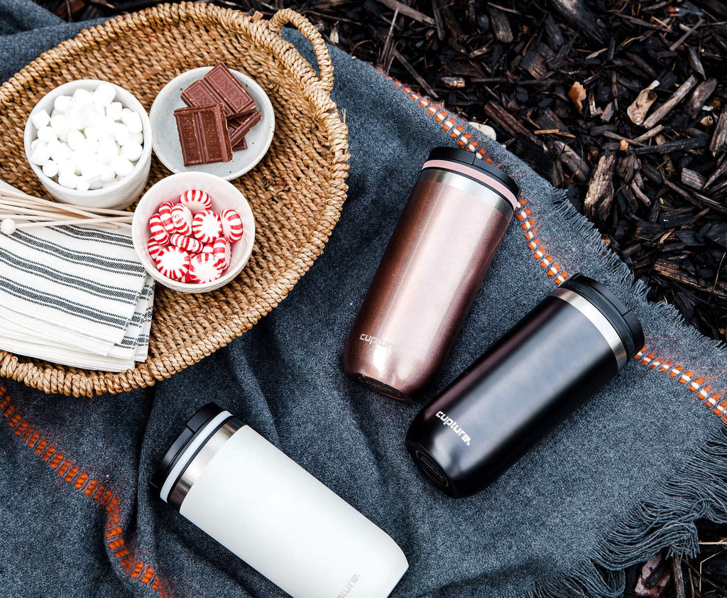 16 oz Stainless Steel Travel Mug D164