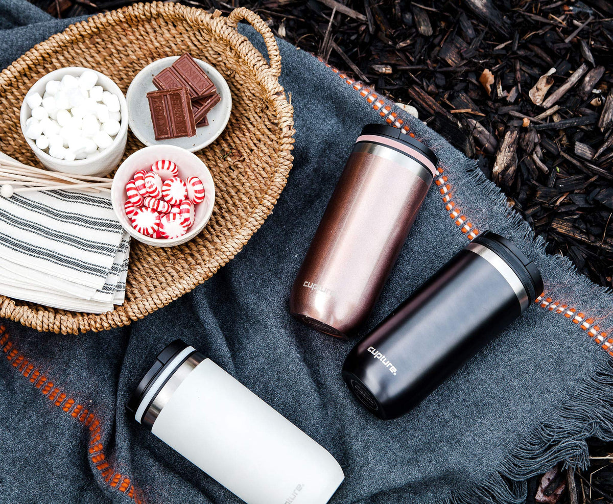 16 oz Stainless Steel Travel Mug D164