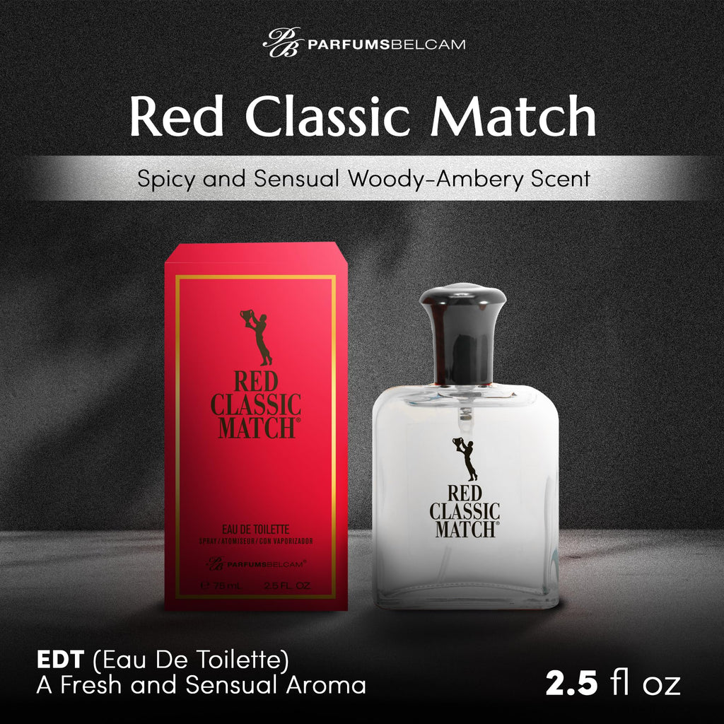 Eau de Toilette Spicy Woody Amber Fragrance 2.54 Fl Oz T9501