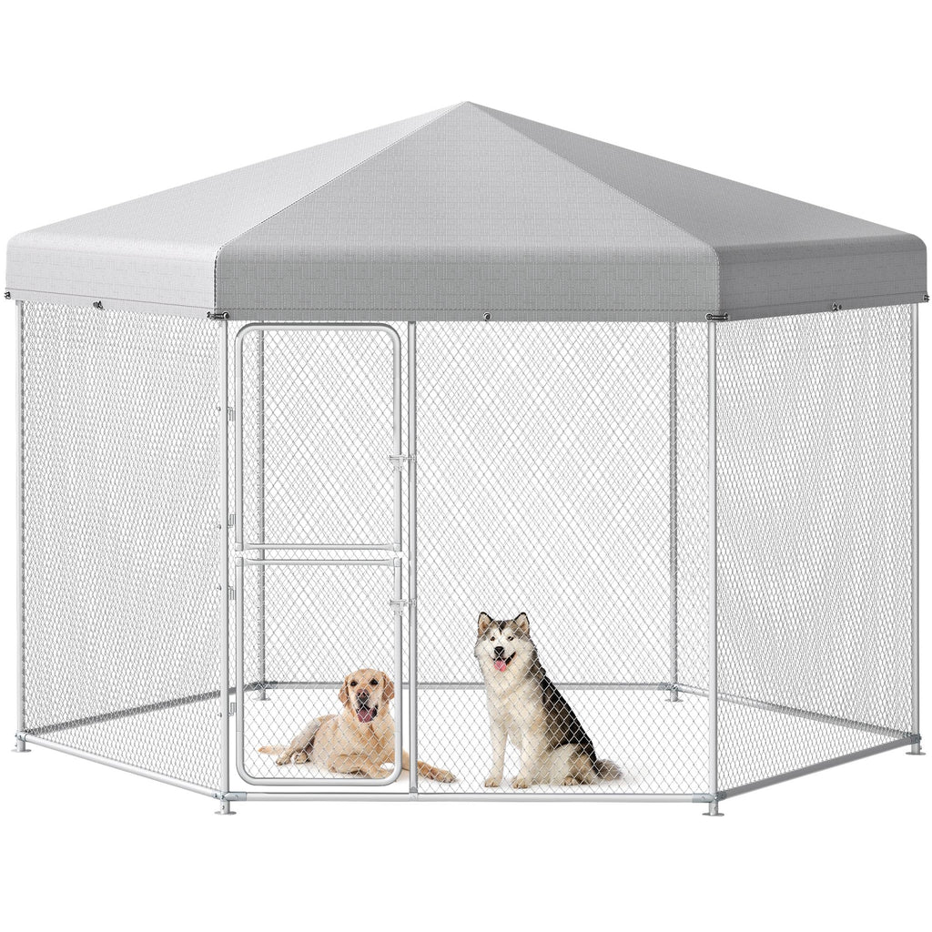 Extra Large Outdoor Dog Kennel H7017